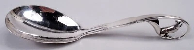 Cuchara Georg Jensen 141 pieza para servir escandinava danesa plata de ley Foto 1 de 4
