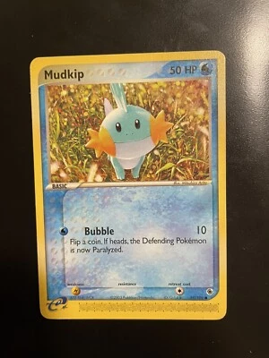 Pokémon-Mudkip-59/109-EX Ruby & Sapphire-Common - Image 1 of 2