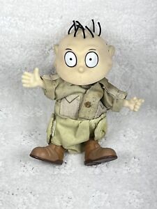 Vintage 1997 Argo Toys Mattel Rugrats Tommy Pickels In Safari Outfit  4” Figure