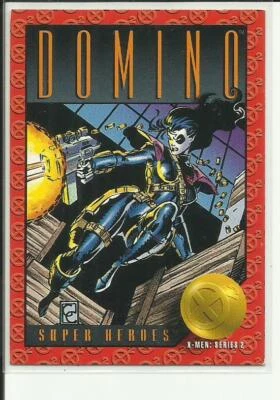 1993 SkyBox Marvel X-Men: Series 2 #11 Super Heroes Domino - Image 1 of 2