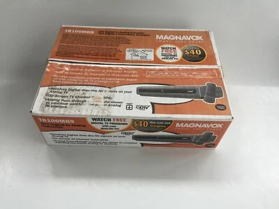Magnavox Digital TV Converter Box TB100MG9 DTV Tuner WITH Remote NEW - Image 1 of 4