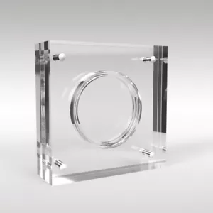 39mm Commemorative Coin Acrylic Coin Display Case Holder - Picture 1 of 4