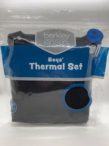 Berkley Jensen Boys Thermal Set Underwear Top & Pants Medium 10/12 - Picture 1 of 5