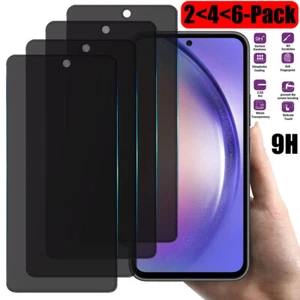 Für Samsung Galaxy A54 5G Blickschutz Displayschutzfolie Anti-Spy Hartglas Folie - Bild 1 von 15
