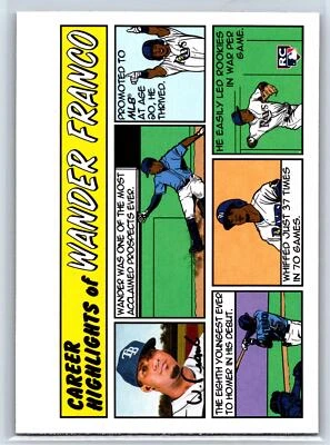 Wander Franco 2022 Topps Heritage 1973 Topps Comics Tampa Bay Rays #73TC-4 - Image 1 of 2