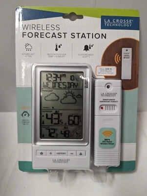 La Crosse Technology 308 1415FCT Wireless Forecast Station NEW - Image 1 of 4