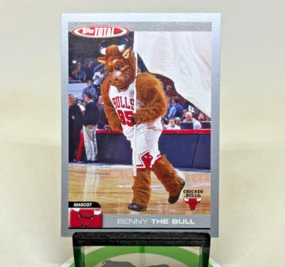 2004-05 Topps Total NBA Silver Parallel 423 Benny The Bull Chicago Bulls Mascot - Image 1 of 4