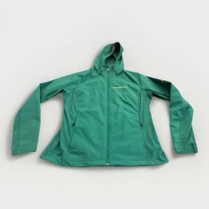 Columbia Womens Green Omni-Shield NCAA Oregon Ducks Full Zip Hooded Jacket XL - Picture 1 of 9