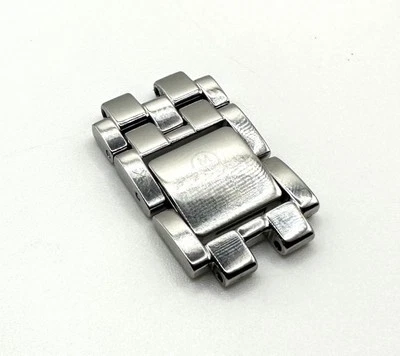 Cierre plegable Movado Esperanza S/S A044.G de segunda mano y eslabones de conexión de 17,5 mm Foto 1 de 4