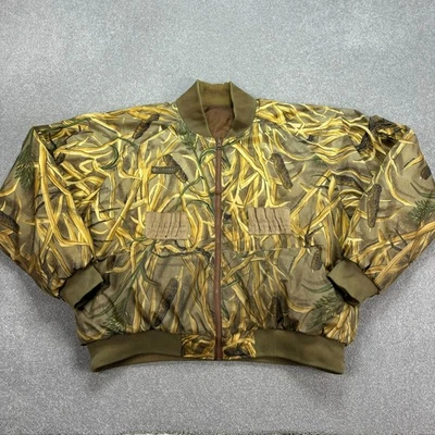 Columbia Jacket Adult 2XL XXL Brown RealTree Workwear Camo Lined Hunting Mens - Image 1 of 4