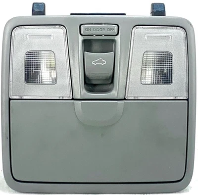 2012-2017 Hyundai Veloster Overhead Roof Console w/ Glass Roof Gray OEM - Изображение 1 из 4