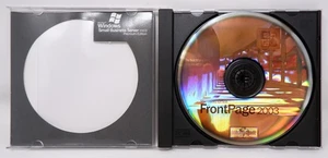 MICROSOFT FRONT PAGE 2003 ON CD WITH KEY CODE - NICE! - Picture 1 of 2