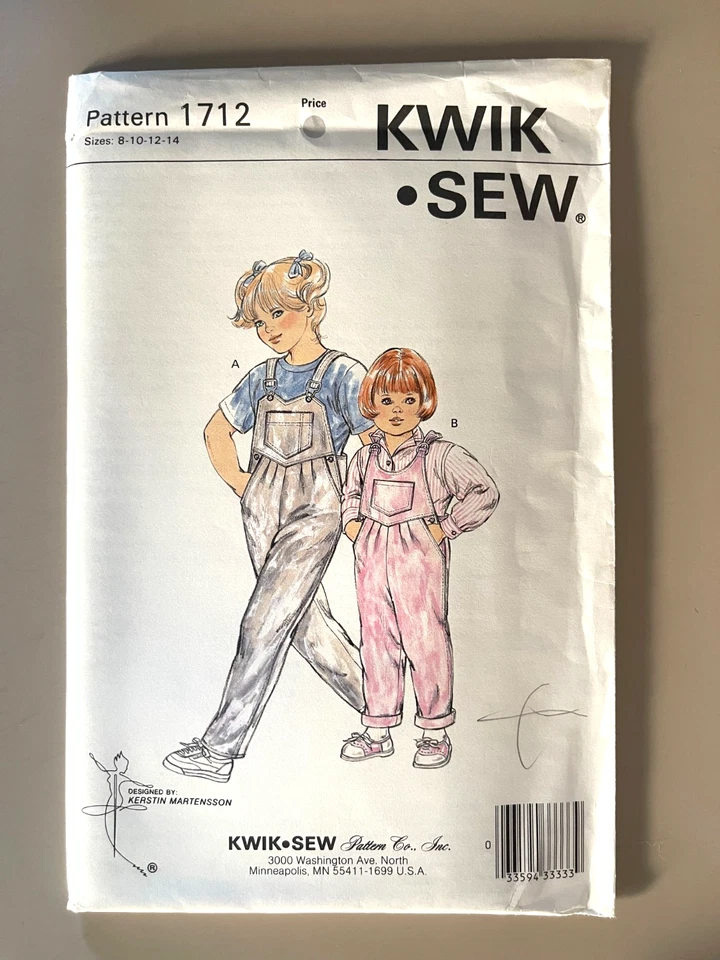 Vtg Kwik Sew Sewing Pattern #1409 Misses Camisole Panties Lingerie Sz XS-L