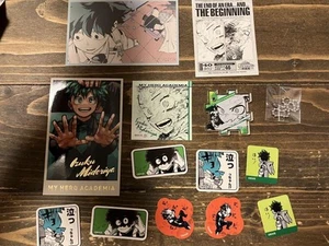 My Hero Academia Original Art Exhibition Izuku Midoriya Set Unused - Picture 1 of 1