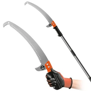 Walensee Pole Saws for Tree Trimming 14 FT Lightweight Manual Stainless Steel... - Picture 1 of 8