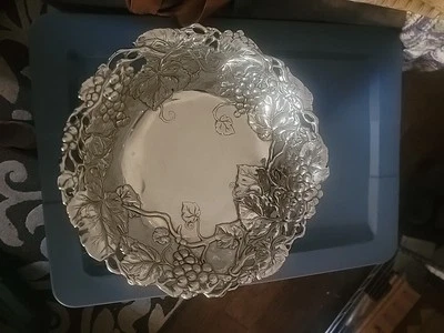 "Ensaladera de uva Arthur Court 1998 14""" Foto 1 de 4