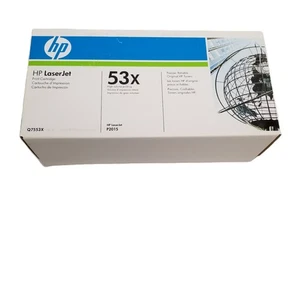 HP 53X LaserJet Toner Cartridge Q7553X Black High Yield P2015 New Sealed - Picture 1 of 6