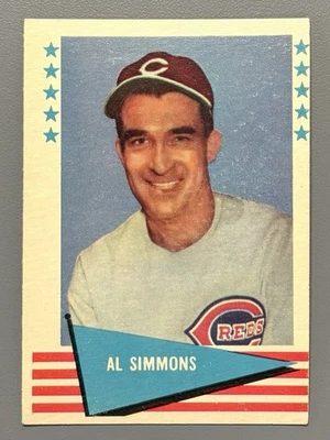 Fleer Baseball Greats 1961 - Al Simmons #77 Foto 1 de 3