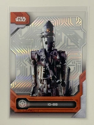 Topps Star Wars High Tek 2024 Imperial Pattern  IG-88 #51 - Image 1 of 3