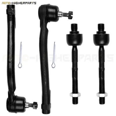 4pc Front Tie Rod End fits 2007-2012  Hyundai Elantra For Kia Forte Koup Foto 1 de 4