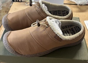 Keen Howser III Slide Toasted Coconut Bison (Brown) Slip On Shoes Women's 10 EUC - Picture 1 of 5