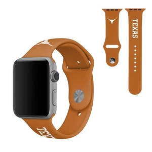 NCAA 42mm Apple Watch Band, Texas Longhorns - Picture 1 of 4
