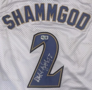 God Shammgod Signed Autographed Washington Wizards Nike Jersey Beckett COA - Picture 1 of 5