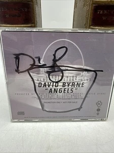 SIGNED!!! David Byrne- Angels- CD- 470 - Picture 1 of 4