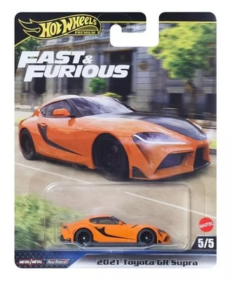 Toyota GR Supra Hot Wheels Fast and Furious 2021 1:64 JBM00-9866 - Immagine 1 di 3
