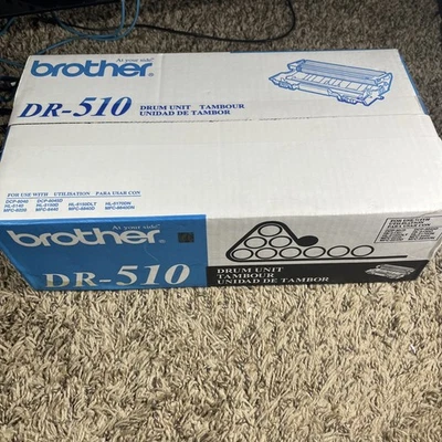 Unidad de batería Brother DR510 DR-510 genuina nueva sellada de fábrica Foto 1 de 4