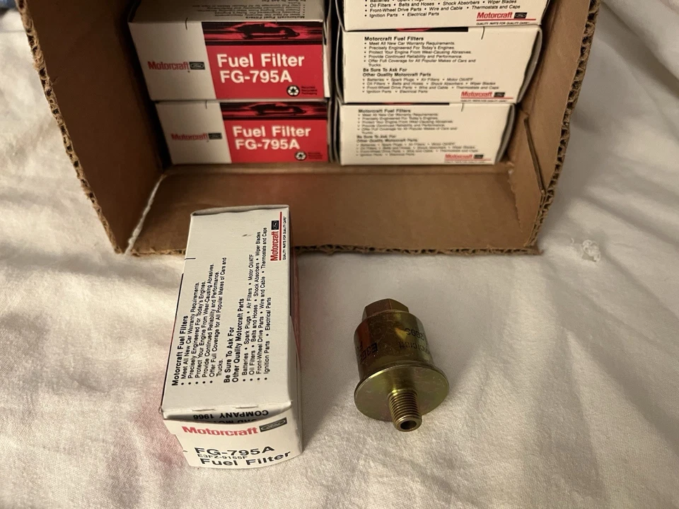 全新 正品 福特 Motorcraft FG-795A 燃油过滤器 原始设备制造商 NOS E3FZ-9155F — 第 1/1 张图片