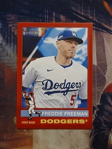 2025 Topps Heritage - Freddie Freeman #206 Red Border - Picture 1 of 2