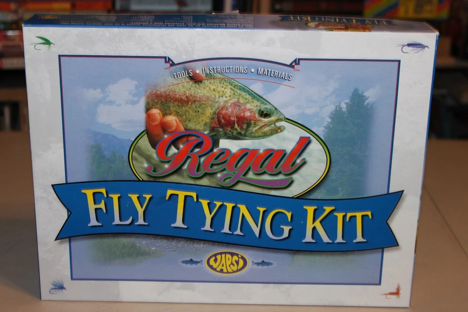Kit de atado de moscas Wapsi Regal, kit completo en caja, sin usar, material, herramientas, manual Foto 1 de 4