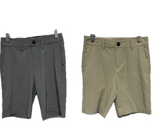 Abercrombie Kids Shorts Boys 9 10 Performance Chino Short Lightweight Set of 2 - Picture 1 of 15