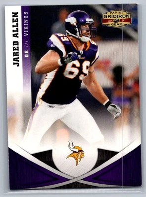 2011 Panini Gridiron Gear Jared Allen Minnesota Vikings #149 - Image 1 of 2