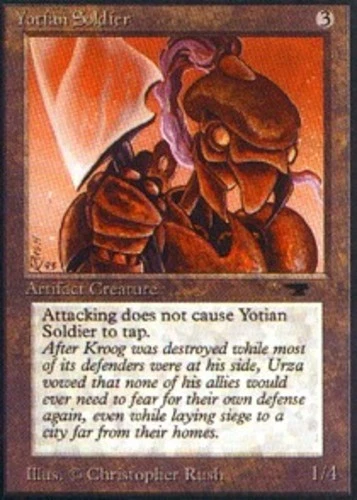 Yotian Soldier - Antiquities # MTG Magic The Gathering - Image 1 of 1