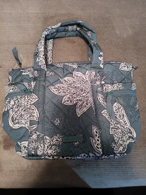 Bolso de Mano Vera Bradley Pequeño Multi-Correa Tigre Lirio Azul Remo Foto 1 de 3