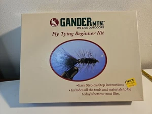 GANDER MTN Beginner Fly Tying Kit With Hooks. Open Box - Picture 1 of 14