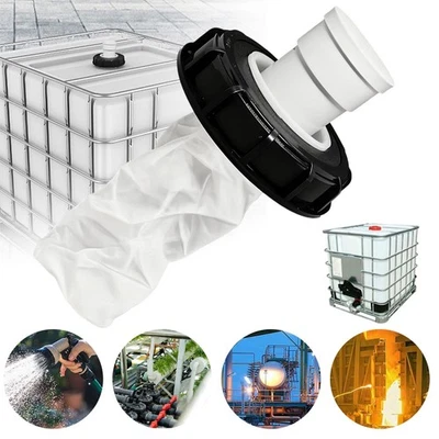 DN150 165mm IBC Deckel Mit Filter Tank Container Wiederverwendbare Ersatzfilter - Bild 1 von 4