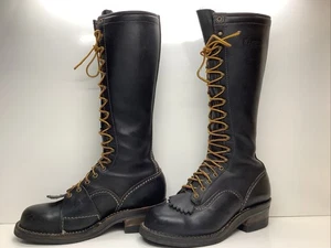 BOTAS HOMBRE WESCO WORK TALL PUNTERA ACERO NEGRO TALLA 9 D - Imagen 1 de 11