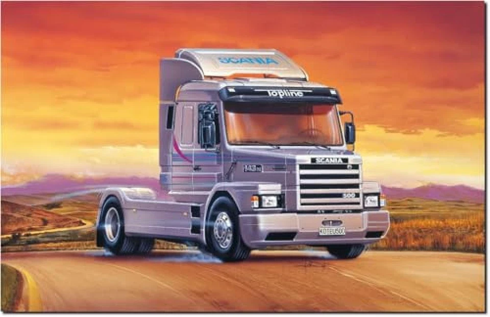 Italeri Scania T143 M500 Top Line 0736 1:24-Modellino da costruzione, modellismo - Immagine 1 di 1