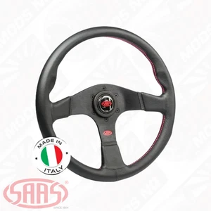 SAAS Steering Wheel Leather Corsa 14" / 350mm Contoured Grip - Bild 1 von 10