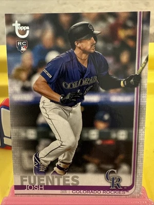 2019 Topps Update Vintage Stock /99 Josh Fuentes #US294 Rookie RC - Image 1 of 2
