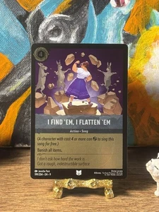 I Find 'Em, I Flatten 'Em 196/204 Ursula's Return Cold Foil - Picture 1 of 2