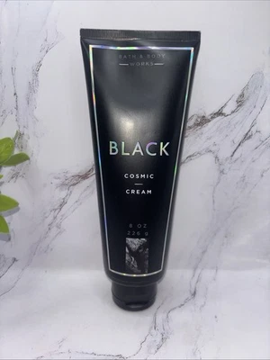 Crema cósmica negra Bath & Body Works audaz + misteriosa 8 oz. Violeta vainilla Foto 1 de 4
