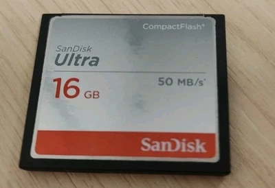 SanDisk Ultra Compact Flash 16 GB up to 50 Mb/s - Image 1 of 2