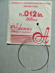 Kaman Saite für musikalische Akustikgitarre PL 0,012 in 0,305 mm schwedischer Stahl - Bild 1 von 5