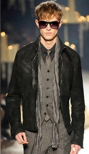 Giacca Moto Runway Archivio 2012 $1998 Nuova 54 USA 44 - Foto 1 di 21