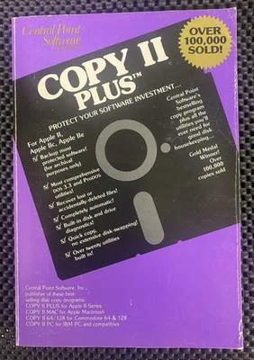 VINTAGE | COPY II PLUS v6.0 USERS MANUAL (Apple IIc, Apple IIe, Apple IIGS) - Image 1 of 3