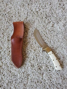 Vintage AX Knife Co. Bone Hunting Skinning Knife Near-Mint!! Free USPS Priority - Picture 1 of 14